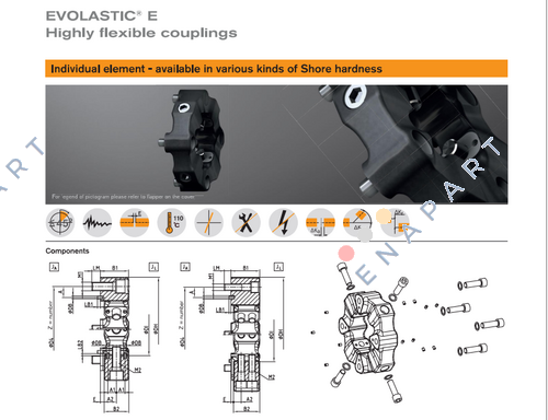 P/N: 10004021, Type: EVOLASTIC 280 E MN