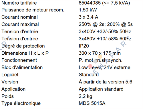MDS5015A