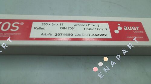 2071690, Type: DIN 7081-R (280x34x17)