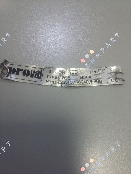 Type: V705 GGG40/GGG40/EPDM DN500 