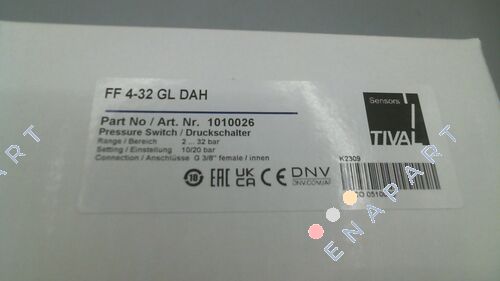 P/N: 1010 026 Type: FF 4-32 GL DAH