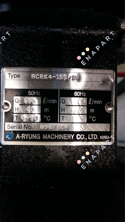 5151430  Soğutucu pompası T.P.ACRK 4 100/10 2.2kW