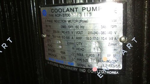 ACP-4000HMFS145 Soğutucu Pompası