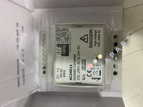 AC34012 Güç Kaynağı 24V DC Raylı DIN 35 ile Stabilize Edilmiş