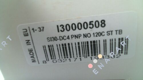 I30000508 (SI30-DC4 PNP NO 120C ST TB-Pin) Özel sensör
