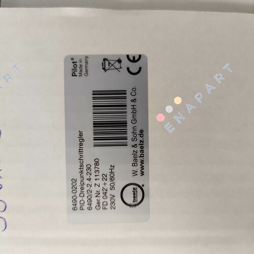 6490-0202/ 6490/2-2.4-230 PID üç noktalı step kontrolör