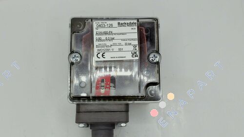 PN: 0403-126, Type: E1H-H90-P4 basınç şalteri