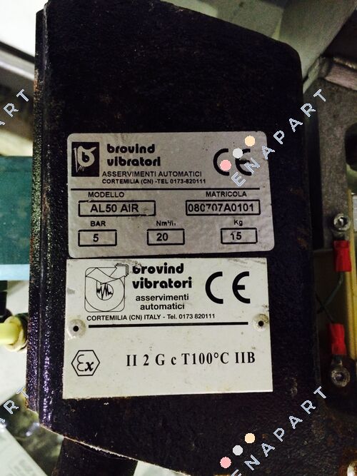 10AL50-AIR Pnömatik Lineer Vibratör
