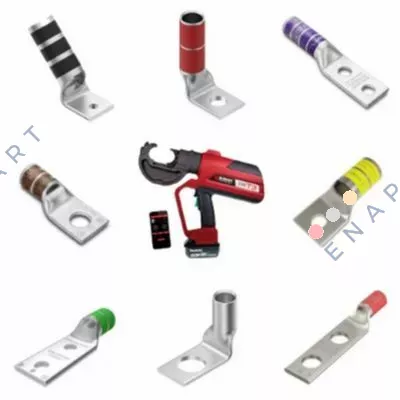 7307001, 1-3R Yalıtımsız Sıkma Halkası Terminali, 0.34-1.5 mm², M3 Saplama, Kırmızı