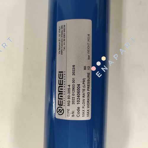 P/N: 102406004 Type: MG 80-385-4 yağ-su soğutucu