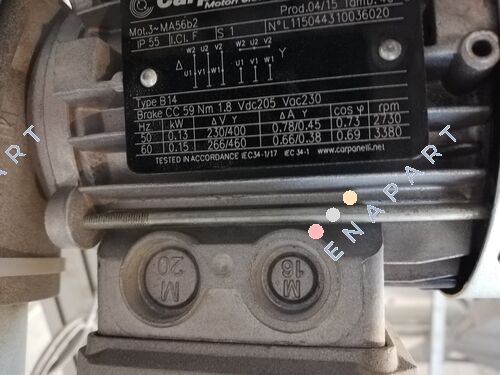 CC59 Motor Tipi MA56b2 için fren