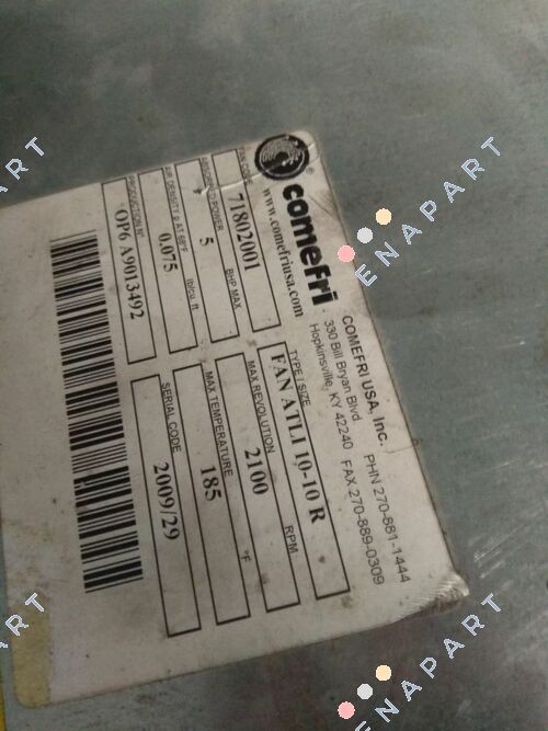 71802001 Fan Muhafazası