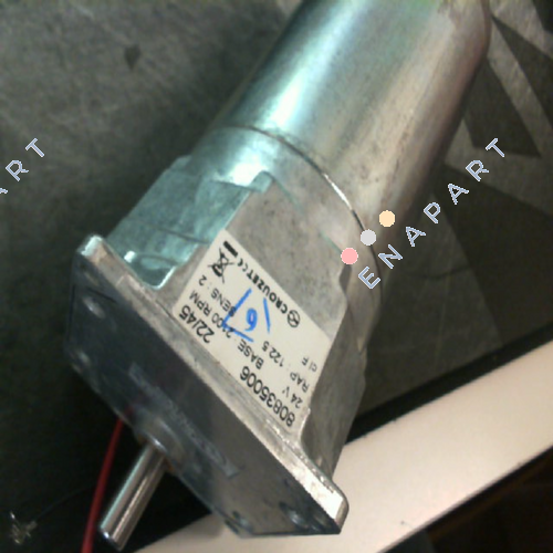 80835006 Fırçalanmış DC Dişli Motor, 33W, 24V DC