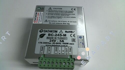 BC-245-M (24V/5A) PİL ŞARJ CİHAZI