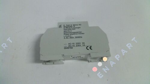 p/n: 0049182, Type: IK9179.11 3AC50/60HZ 400V Dönme yönü monitörü