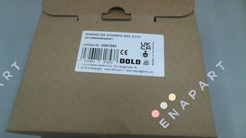 p/n: 0061853, Type: BA9034N 25A AC50/60HZ 400V 2-31S Motor Fren Rölesi