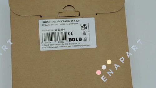 p/n: 0063850, Type: UG9256.11/61 3AC200-480V 9A 1-10S Akıllı Motor Starter