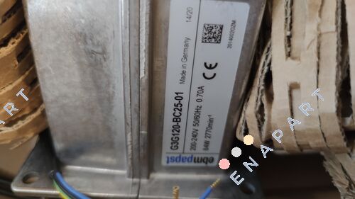 G3G120BC2501 tek bir giriş ile radyal fanlar