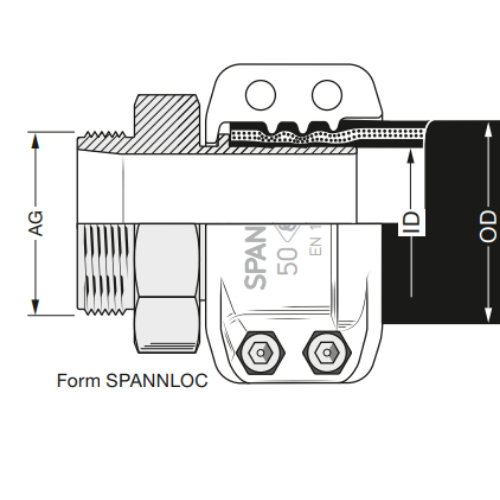 SVC 100-4" NPT St
