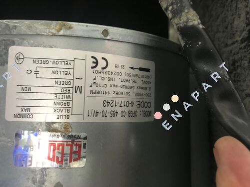 3FGB-CO 465-70-4V/1 Fan Motoru Montajı