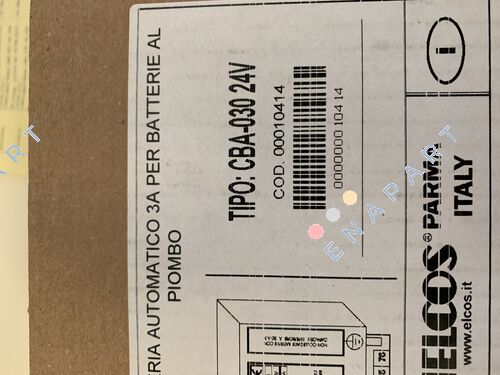 CBA-030 3A 24V (cod. 00010414) Akü şarj cihazı