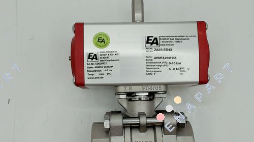 ZA25-ED43 Küresel vana ZA