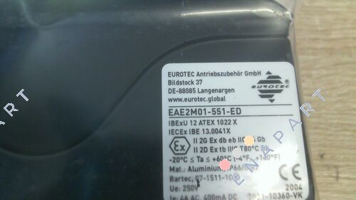 EAE2M01-551-ED Sınır anahtarı kutusu
