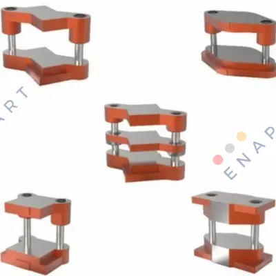 2962.73.055.160 açılı çubuk, katı yağlayıcı ile bronz, VDI 3357