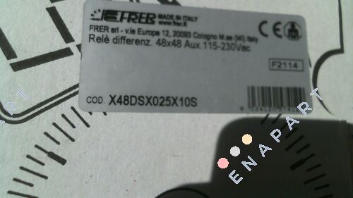 X48DS old code, new code X48DSA030X20S Toprak Kaçak Rölesi