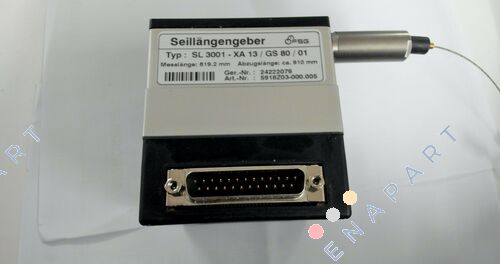 P/N: 5918Z03-000.005 Type: SL3001-XA13/GS80-01 halat uzunluğu kodlayıcı