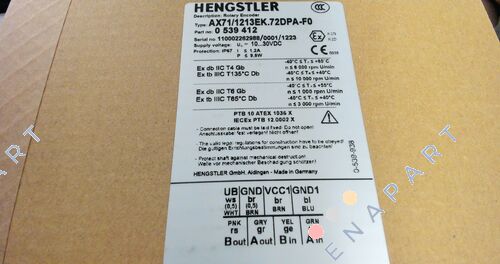 p/n: 0539412, Type: AX71/1213EK.72DPA-F0 Encoder
