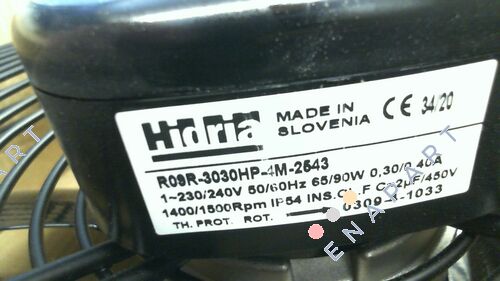 R09R-3030HP-4M-2543 Aksiyel Fan