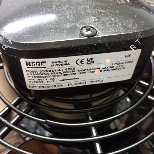 R09R-3530HA-4T-4258 eksenel fan