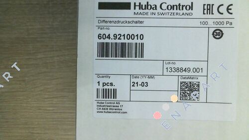 604.9210010 Göreli ve diferansiyel basınç anahtarı