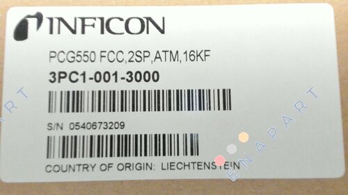 Nr. 3PC1-001-3000 Type PCG550 FCC,2SP,ATM,16KF 