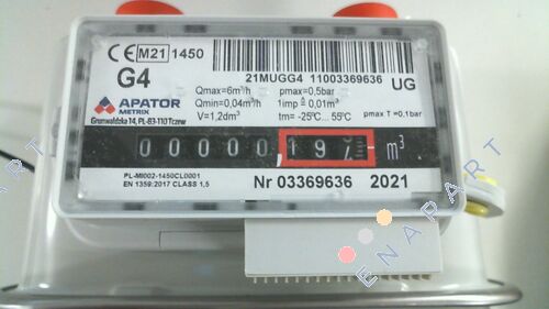 G4-UGBS Konut Gaz Sayacı