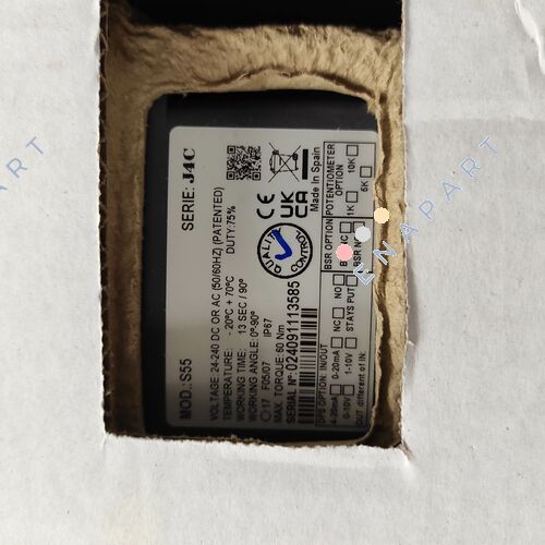 P/N: S4C000309, Type: J4C-S55 F05/F07 17mm Döner aktüatör