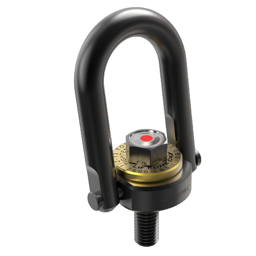 Lift-Check™ Center-Pull Hoist Rings with Standard U-Bar