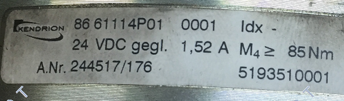 86 61114P01-0001 Fren + Armatür