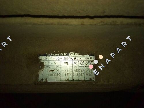 GM2E225M4 45 KW 1500 D/D MOTOR