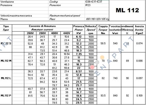 ML100S Motor