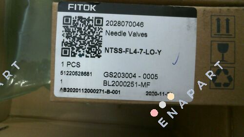NTSS-FL4-7-LO-Y Eğim kaldırma valfi
