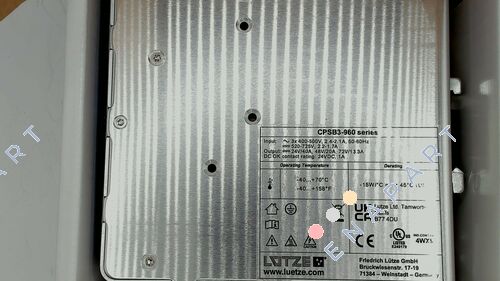 P/N: 722812, Type: CPSB3-960-48 Güç Kaynağı Ünitesi (Endüstriyel Tip)
