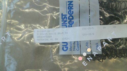 D-180M-12 sıkıştırma yayları