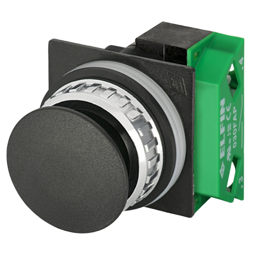 Non-illuminated mushroom push-buttons Ø 30