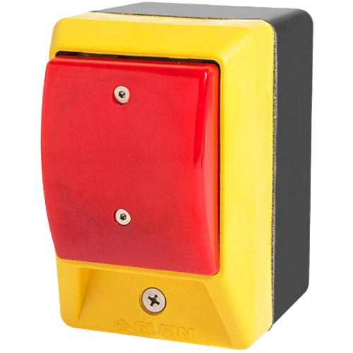 Palm switches, dome button, with enclosure