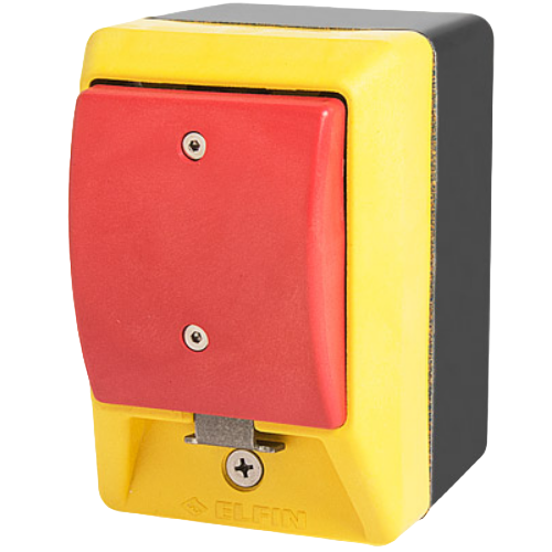 Palm switches, dome button, with enclosure