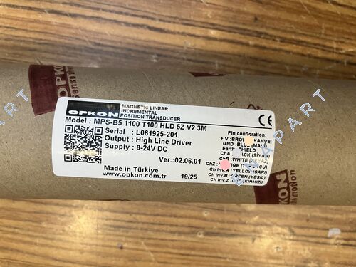 MPS-B5 1100 T100 HLD 5Z V2 3M Manyetik Lineer İnkremental Enkoder Abkant Presler İçin Yüksek Performans