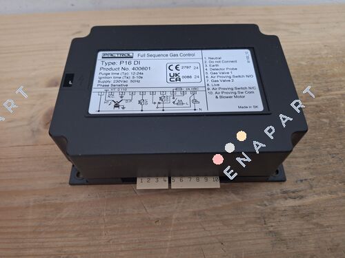 400601 / P16 DI Otomatik kontrol ve ateşleme kutusu