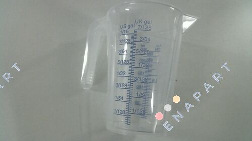 07 060 Ölçüm kapasitesi-PP-0,25 l şeffaf